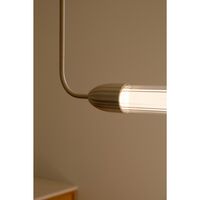 Lemon Squeeze Linear Pendant Brass