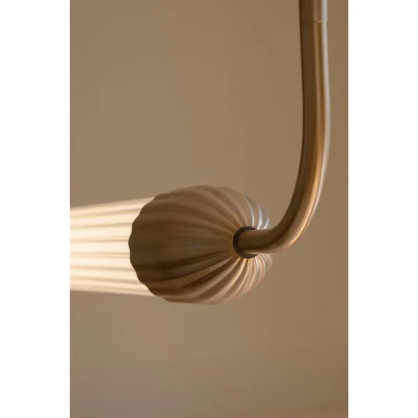 Lemon Squeeze Linear Pendelleuchte Messing