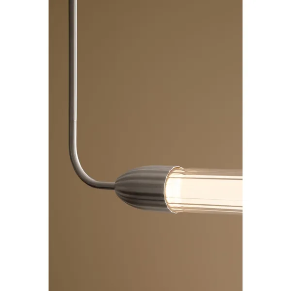 Lemon Squeeze Linear Taklampe Polert Stål