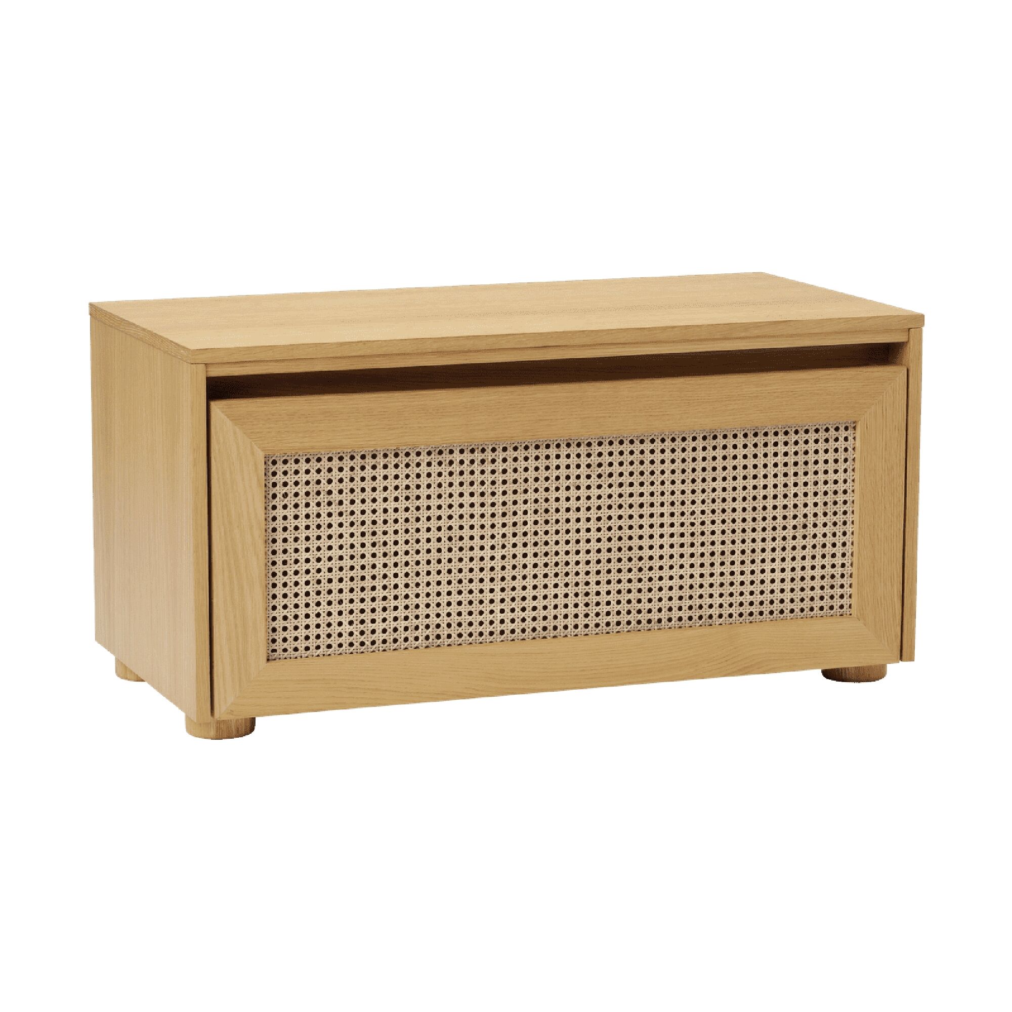 Hideaway Venetian Kabinet Med Dør & Hylde Eg