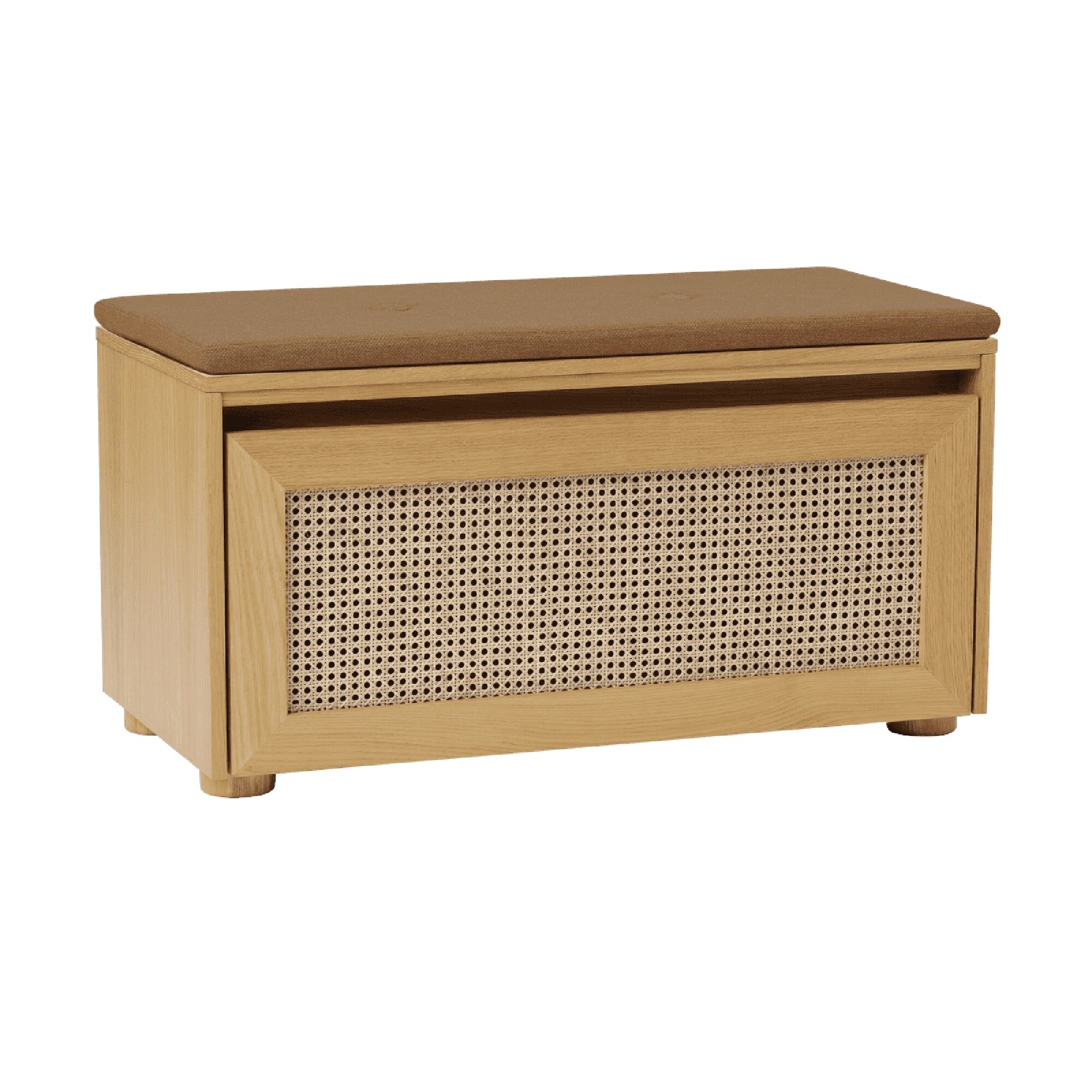 Hideaway Venetian Kabinet Med Dør & Hylde Eg/Sugar Brown