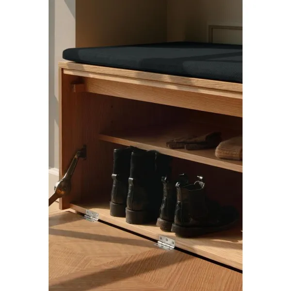 Hideaway Venetiaanse Kast met Deur en Plank Eiken/suikerbruin