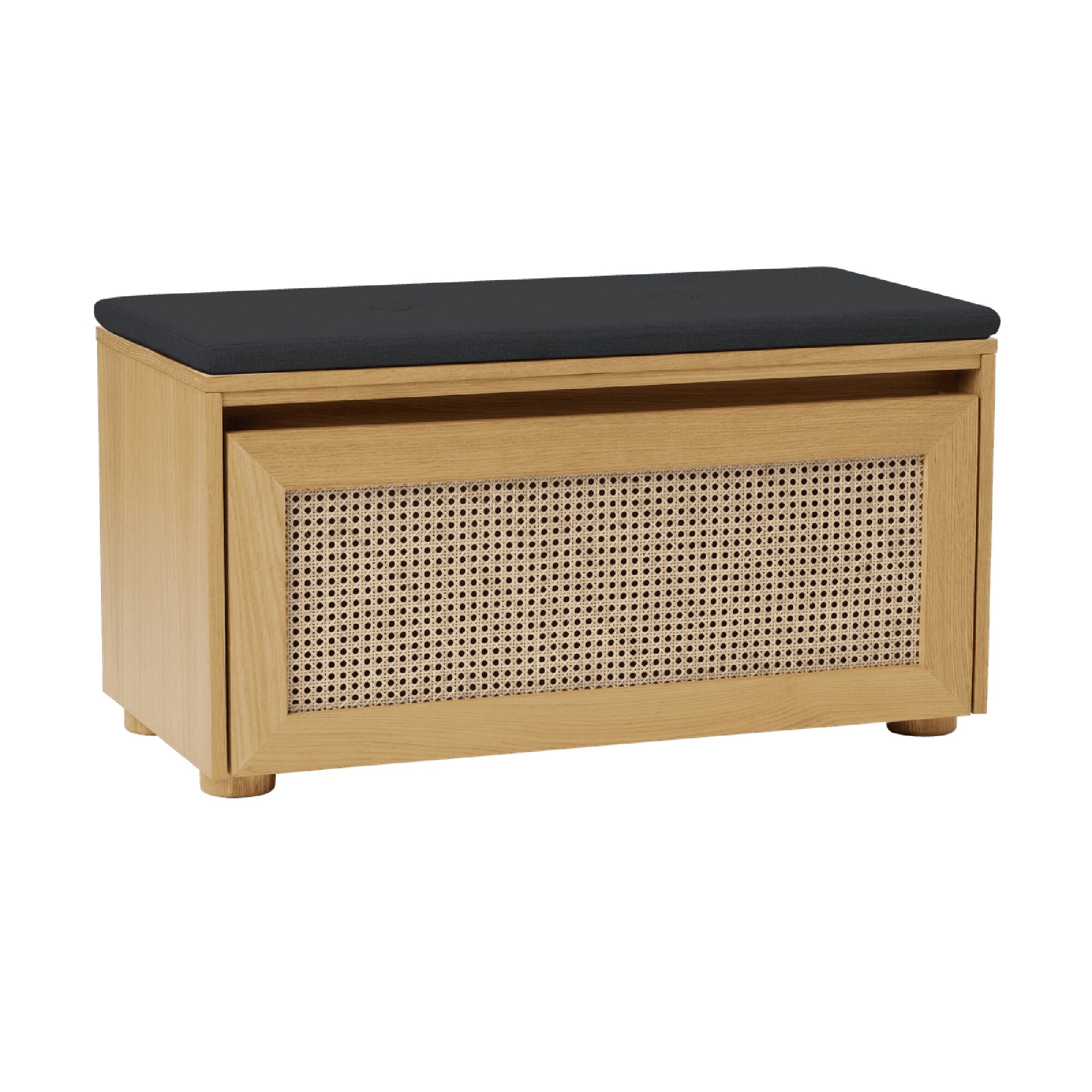 Hideaway Venetian Kabinet Med Dør & Hylde Eg/Shadow