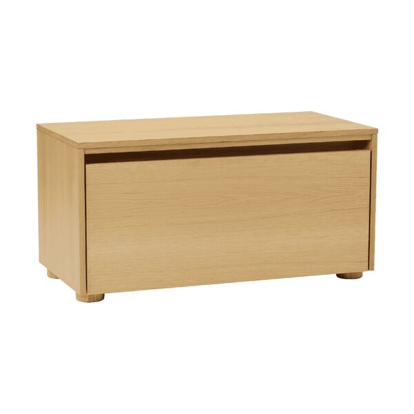 Hideaway Furnierschrank mit Tür und Regal Eiche