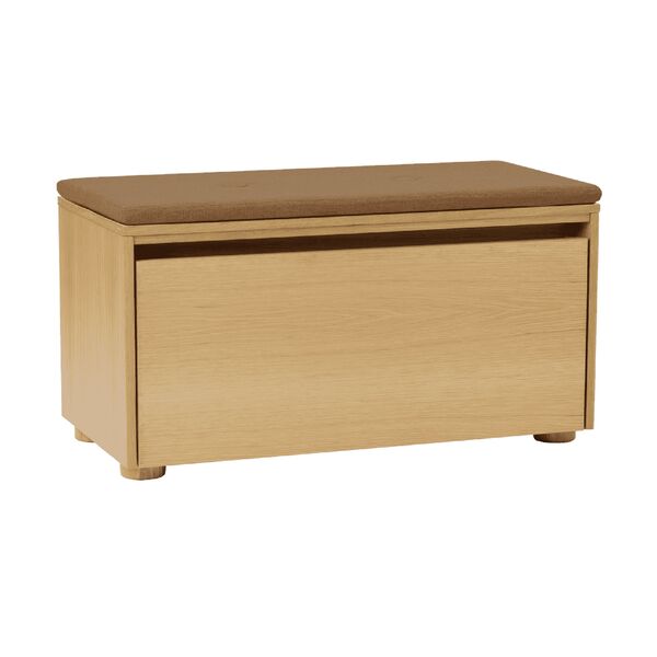 Hideaway Furnierschrank mit Tür und Regal Eiche/Zuckerbraun