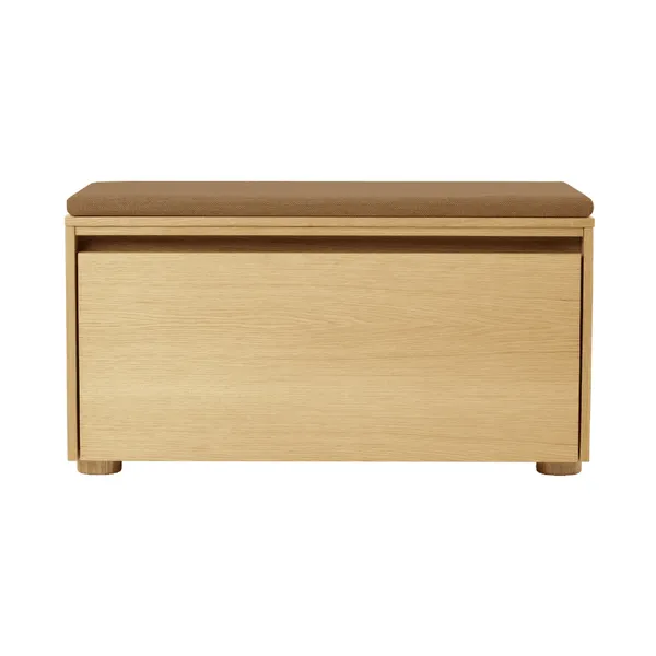 Hideaway Gefineerde Kast met Deur en Plank Eiken/suikerbruin