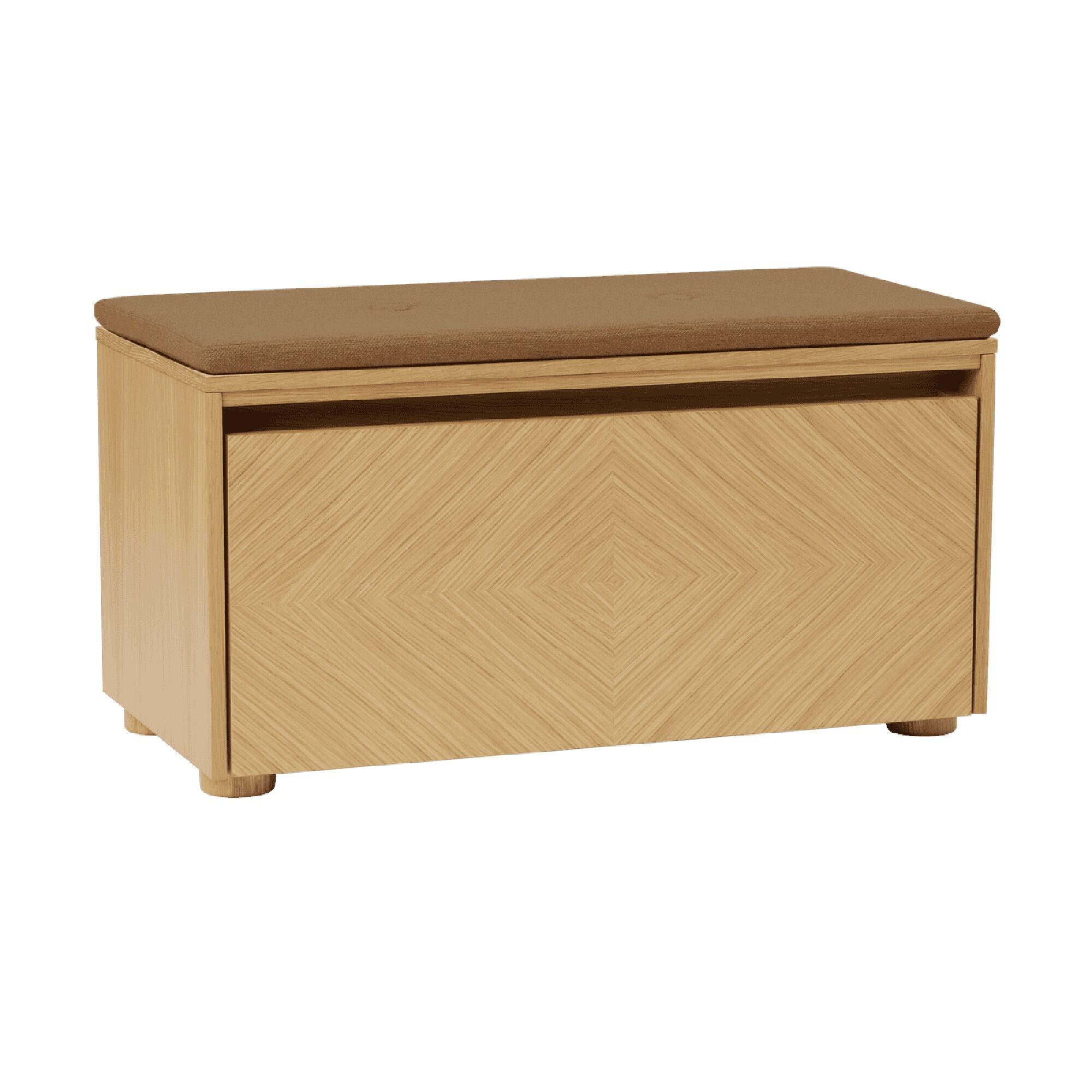Hideaway Grid Kabinet Med Dør & Hylde Eg/Sugar Brown