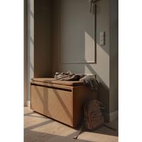 Hideaway Grid Schrank mit Tür und Regal Eiche/Sterling