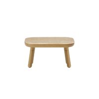 Paff Sidebord Lav Eik/Travertin