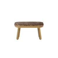 Paff Side Table Low Oak/Emperador