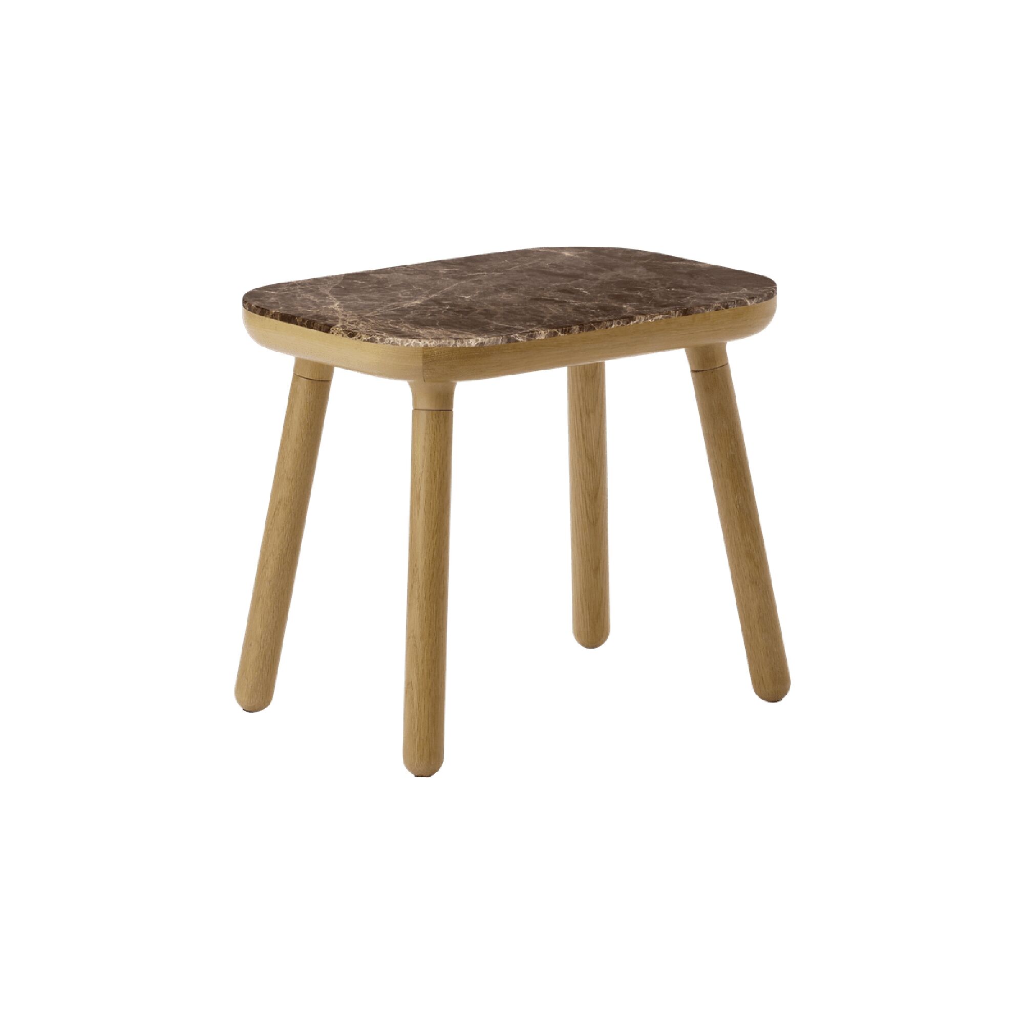 Paff Sidebord Høy Eik/Emperador