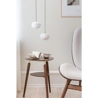 Suspension Eos avec Rosette et Câble Mini Nano Blanc