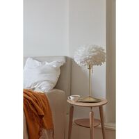 Eos Tafellamp H42 Wit/ Messing