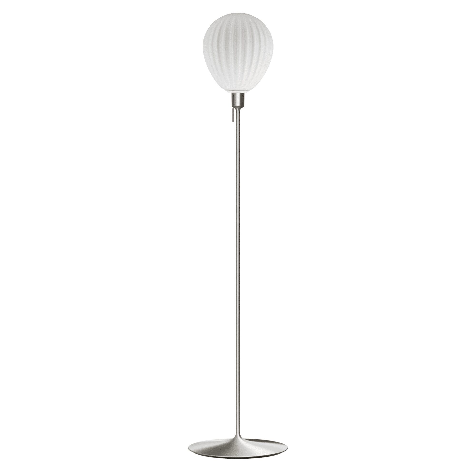 Around The World Golvlampa Mellan St&aring;l