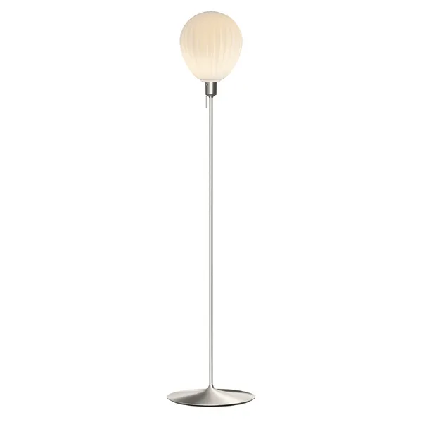 Around The World Gulvlampe medium stål