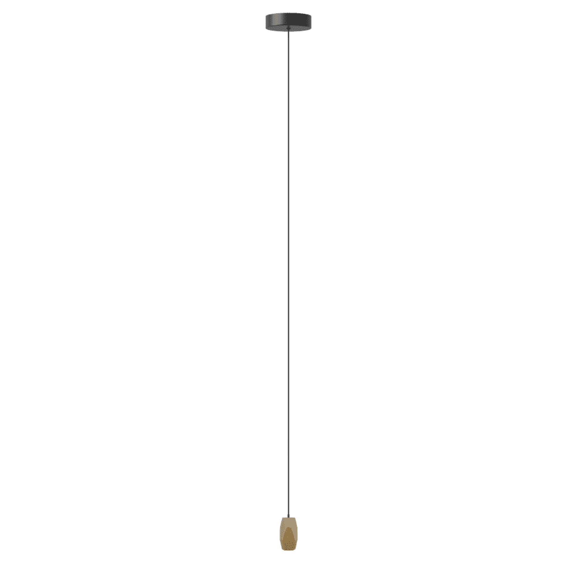 Brighter Days Hexa Taklampe med Ledning i Messing