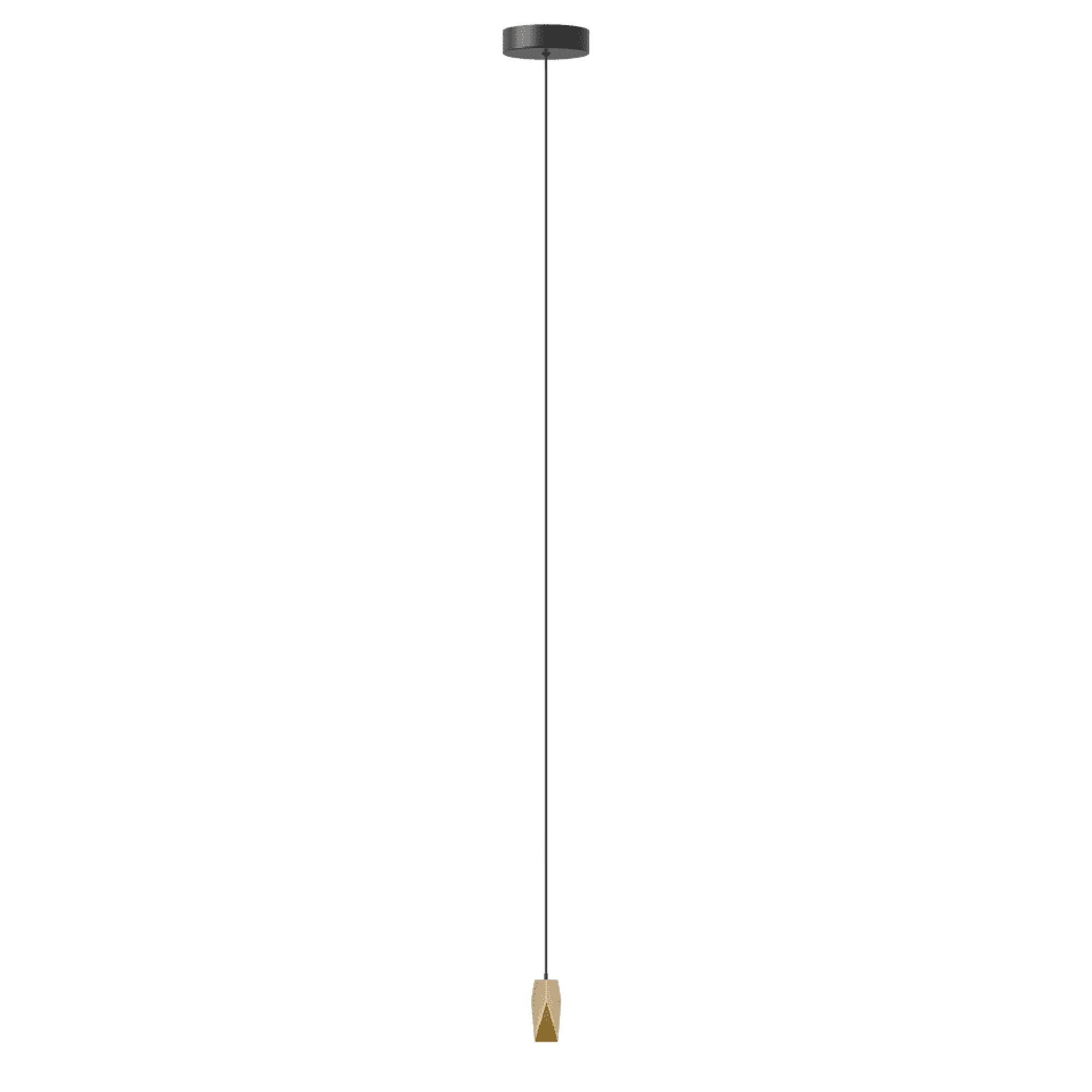 Brighter Days Quadra Taklampe Med Ledning Messing