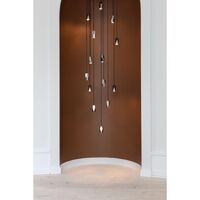 Brighter Days Hexa Pendelleuchte mit Cluster 5 Messing