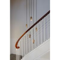 Brighter Days Quadra Pendant With Cluster 5 Brass