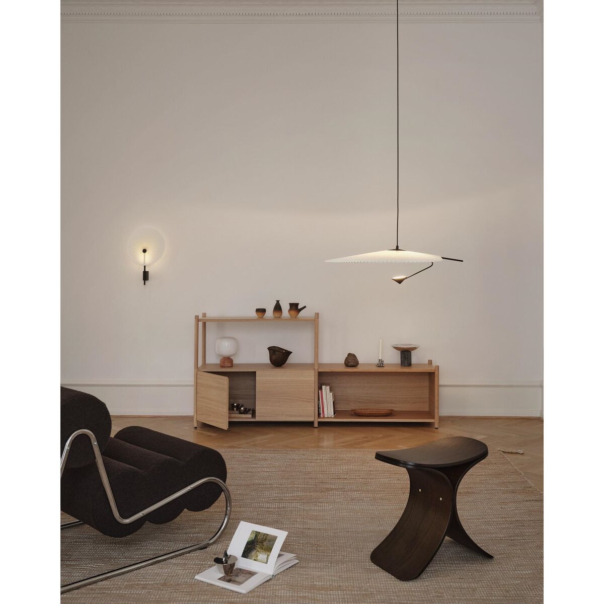 Luno Hocker Dunkle Eiche