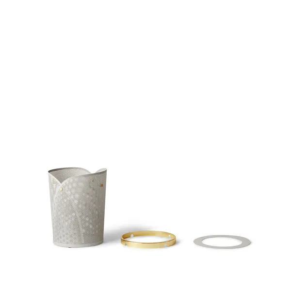 Oya Wastebasket Warm Gray