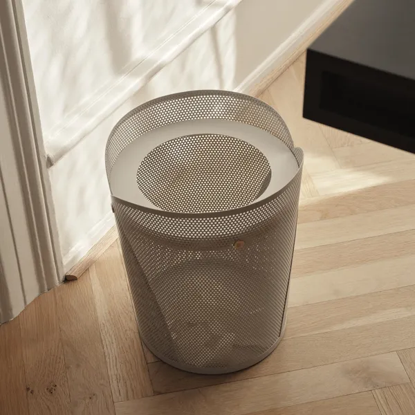 Oya Wastebasket Warm Gray