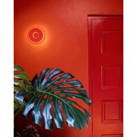 Klein 18 Wandlampe Rot Orange
