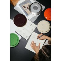 Klein 18 Wandlampe Rot Orange