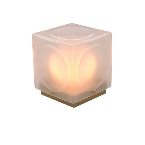 Chant Portable Lamp Frosted/ Gold