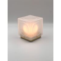 Lampe Portable Chant Glacé/dorée