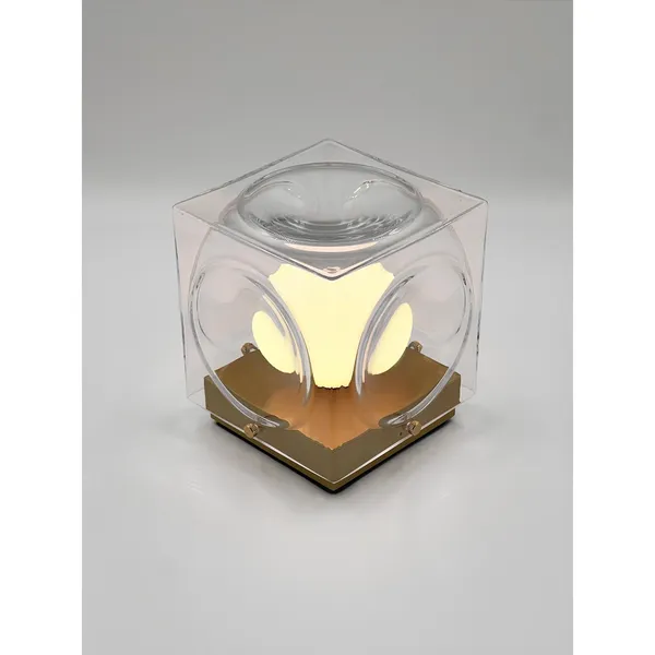 Chant Tragbare Lampe Klar/Gold