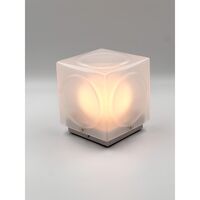 Chant Draagbare Lamp Mat/ Zilver