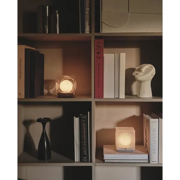 Chant Draagbare Lamp Mat/ Zilver