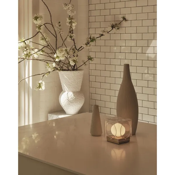 Chant Draagbare Lamp Helder/ Brons