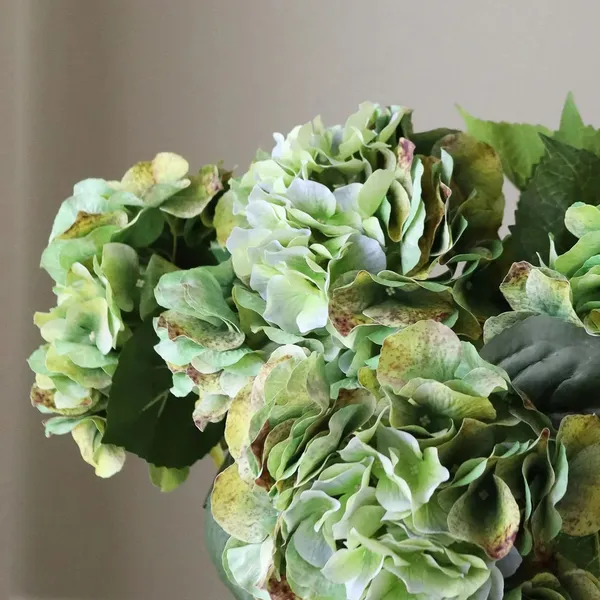 Olive Hydrangea Bouquet Green