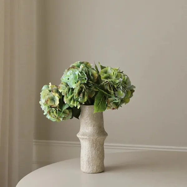 Olive Hydrangea Bouquet Green