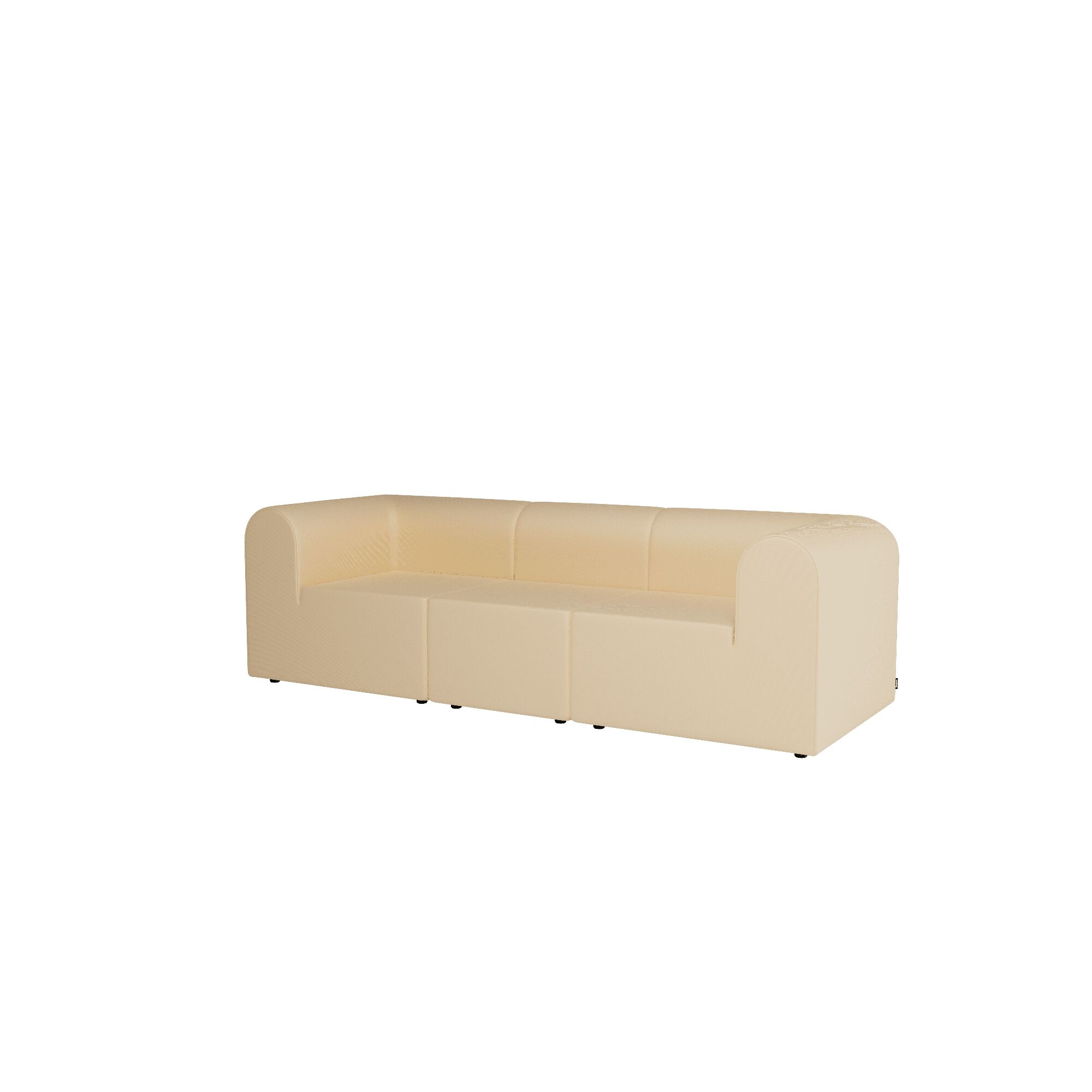 Paradigm 3-Personers Sofa S240-Steelcut240