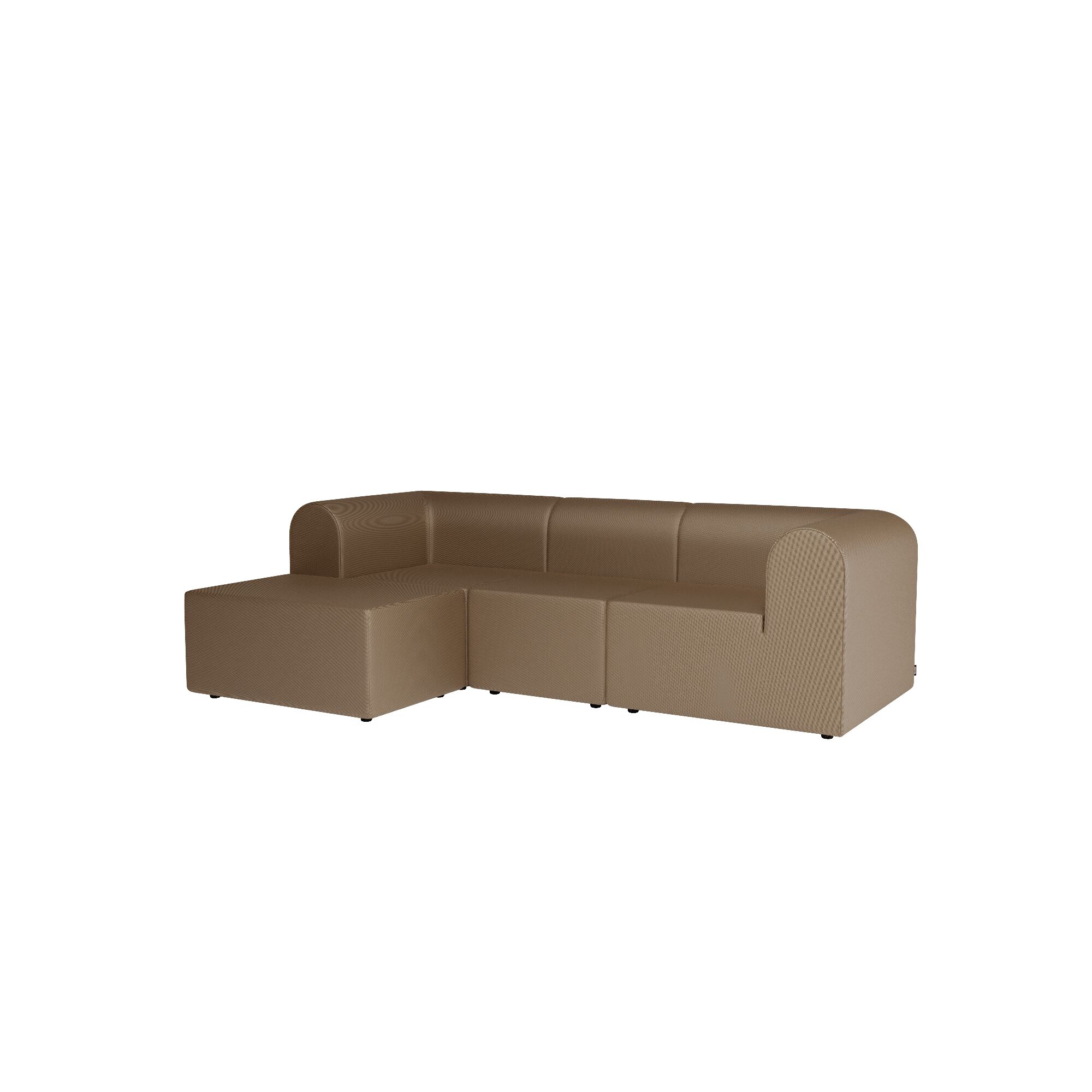 Paradigm 3-Personers Sofa Med Puf Venstre H220-Hallingdal220