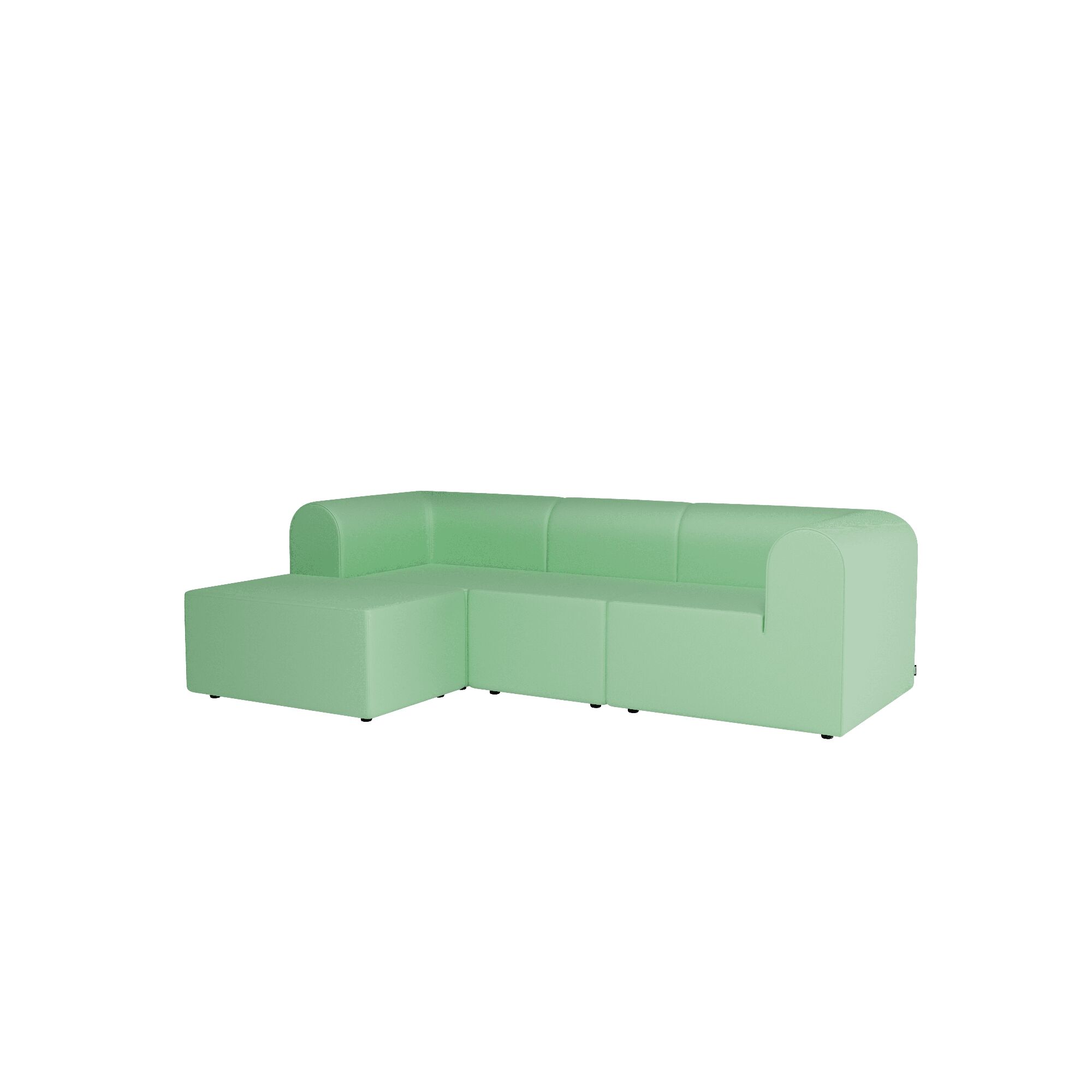 Paradigm 3-Personers Sofa Med Puf Venstre HE0912-Hero912