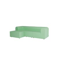 Paradigm 3-Sitzer-Sofa mit Pouf Links HE0912-Hero912