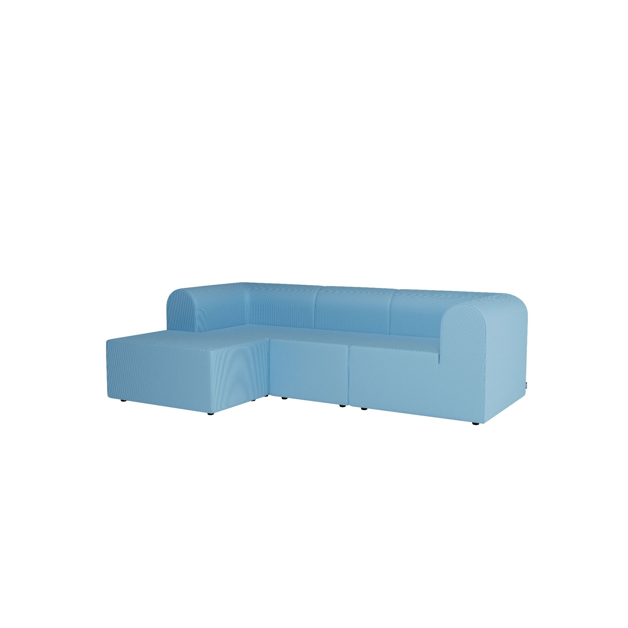 Paradigm 3-Personers Sofa Med Puf Venstre N66266-Nobel66266