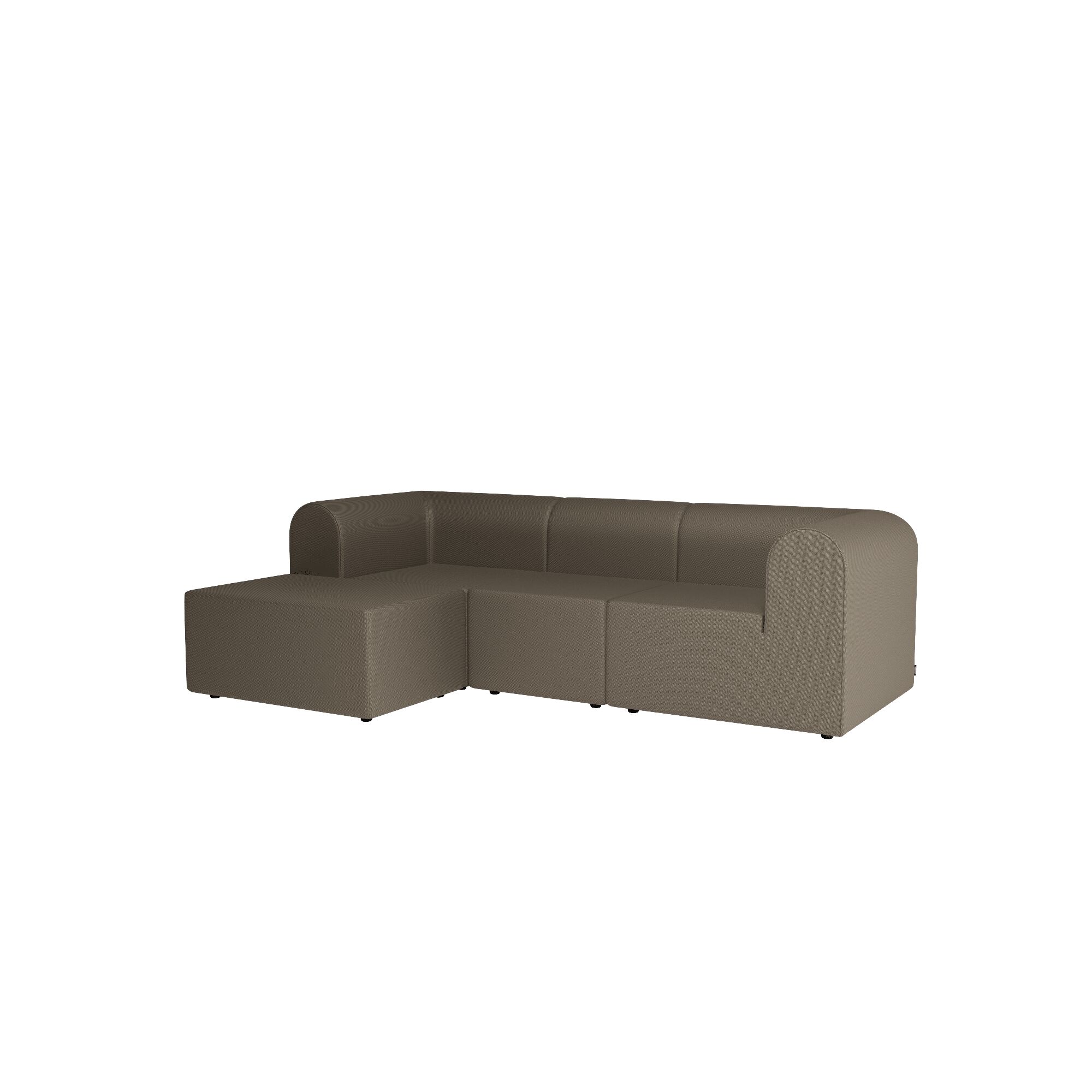 Paradigm 3-Personers Sofa Med Puf Venstre RW218-ReWool218