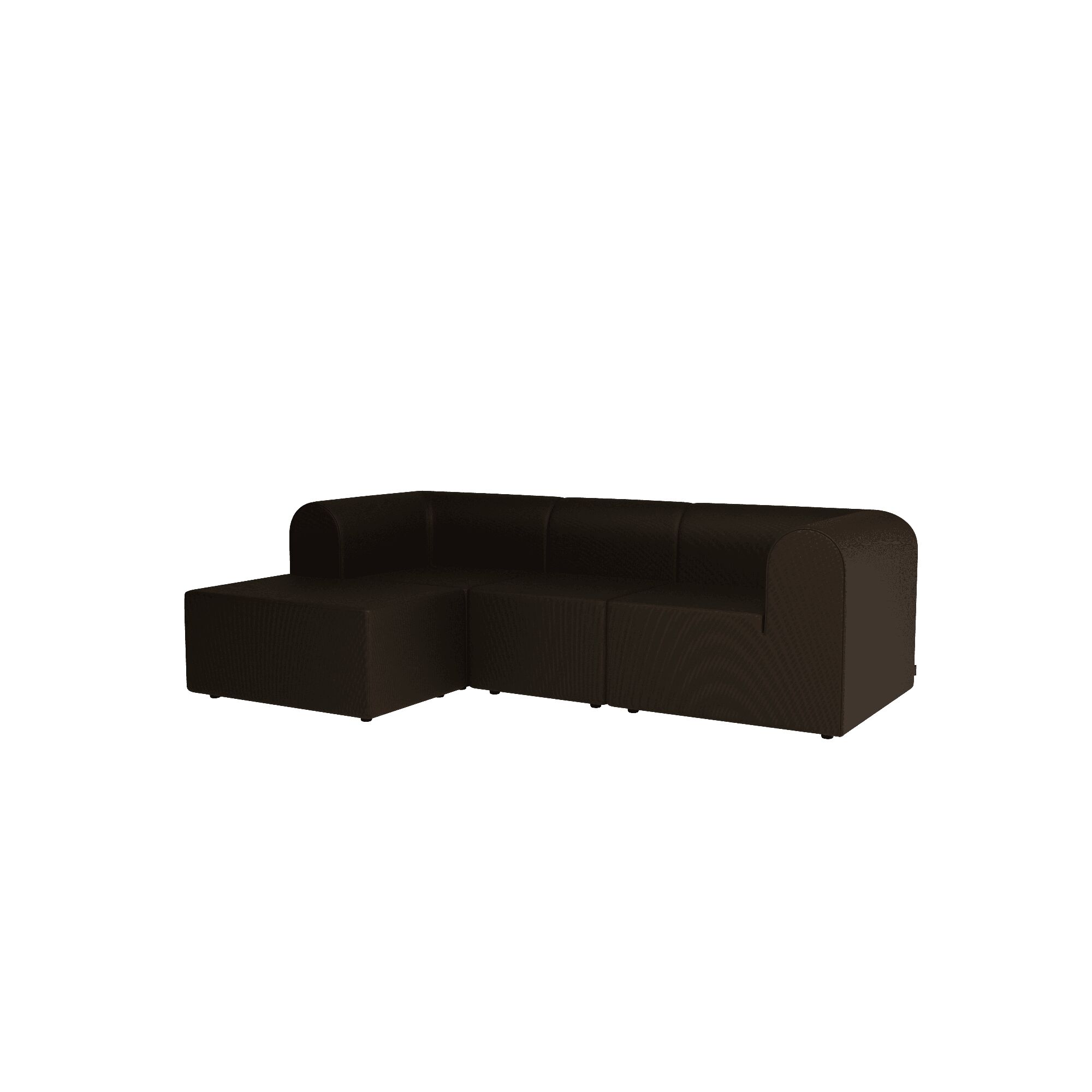 Paradigm 3-Personers Sofa Med Puf Venstre SA291-Sabi291