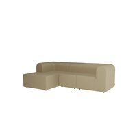 Divano Paradigm A 3 Posti con Pouf Sinistro TC0210-Technicolour0210