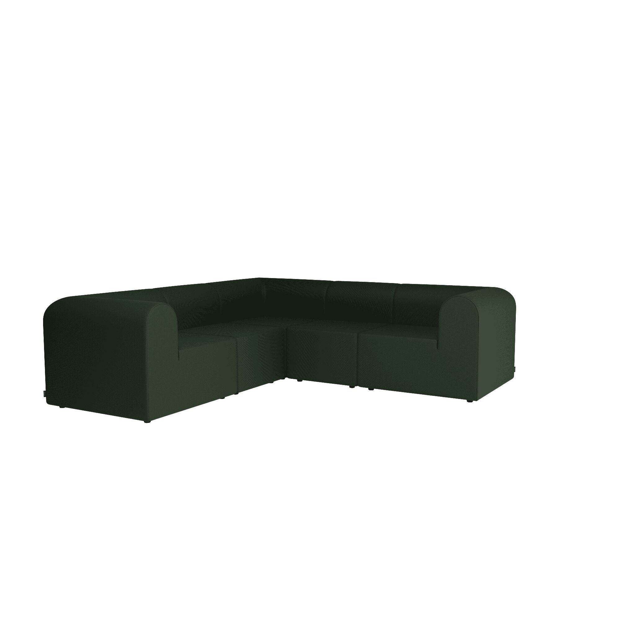 Paradigm 5-Personers Hjrnesofa S975-Steelcut975
