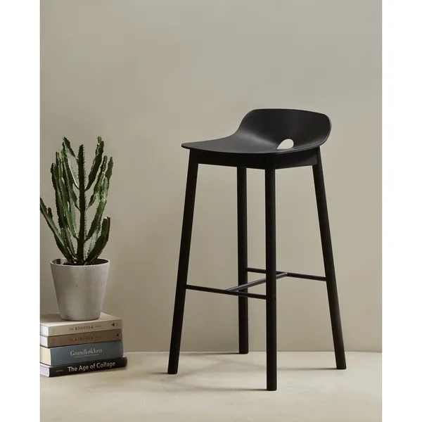 Mono Counter Chair Black