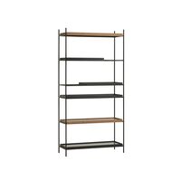Tray Configuration 19 Shelving System High Black/ Walnut