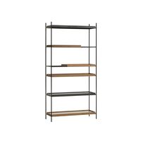 Tray Configuration 20 Shelving System High Black/ Walnut