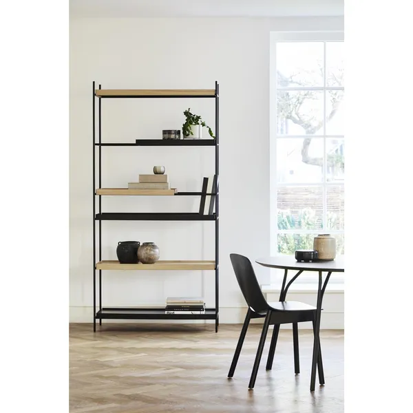 Tray Configuration 20 Shelving System High Black/ Walnut