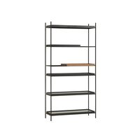 Tray Configuration 21 Shelving System High Black/ Walnut